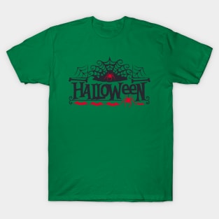 Halloween Red Spider T-Shirt